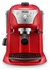 ماكينة صنع قهوة الإسبريسو والكابوتشينو 1.4 L 1100 W EC221R أحمر/فضي