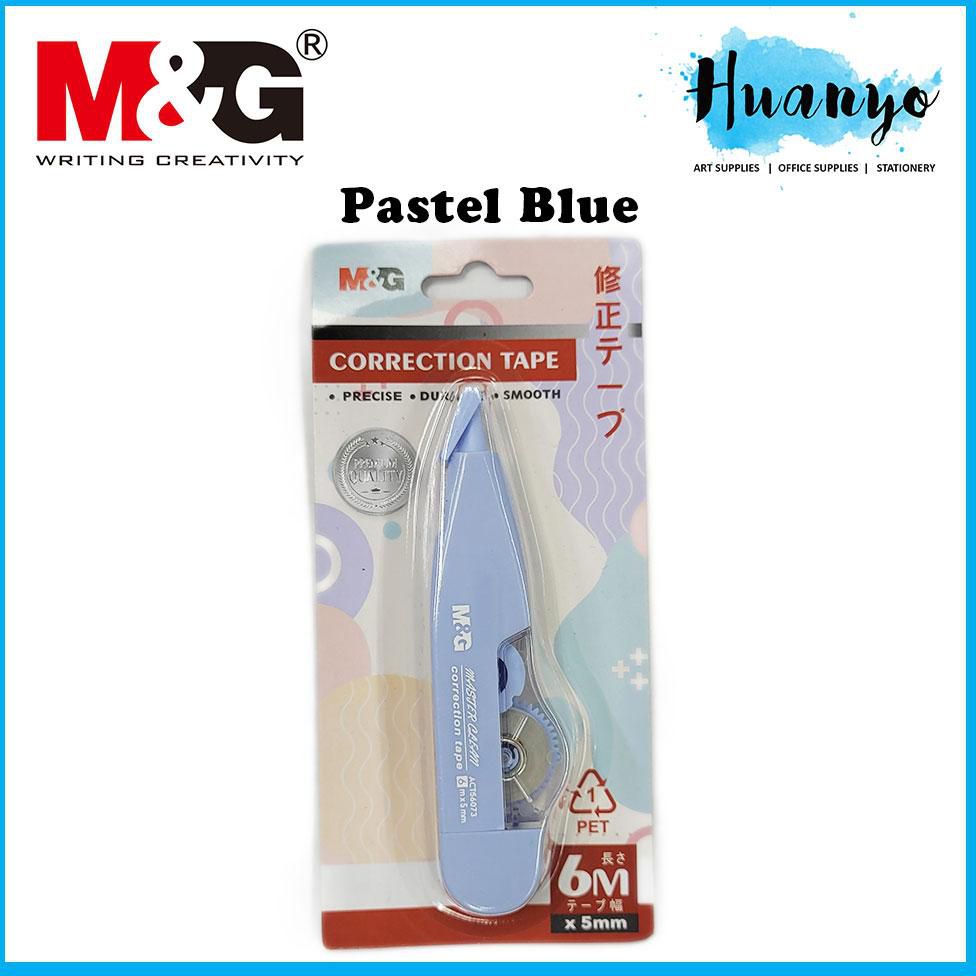 M&amp;G Correction Tape Pastel Colour 6M X 5MM ACT56073 (4 Colors)
