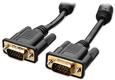 Switch2com VGA RGB (M) to (M) 3+4 Cable (Black)