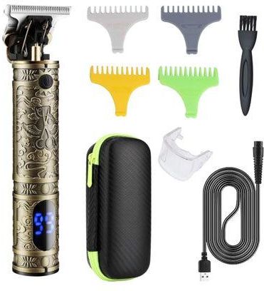 Hair Clippers for Men, Beard Trimmer, Zero Gapped Trimmer T-Blade Trimmer Clippers for Hair Cutting, Cordless Trimmers Professional Barber, Liners Clippers Haircut, Edgers Clippers