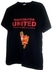 Fashion Manchester United football club T-shirt black