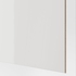PAX / HOKKSUND Wardrobe - white/light grey 150x66x236 cm