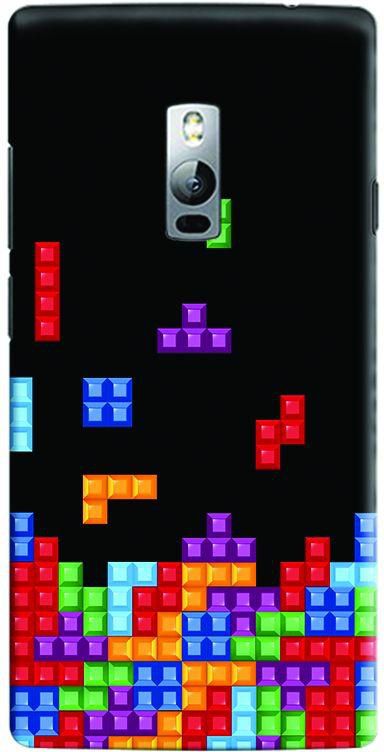 Stylizedd OnePlus 2 Slim Snap Case Cover Matte Finish - Tetris (Black)