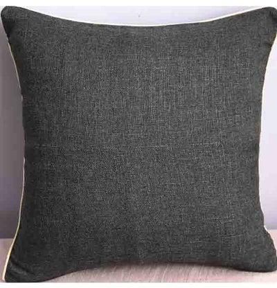 Decorative Cushion Cover Black 45x45cm