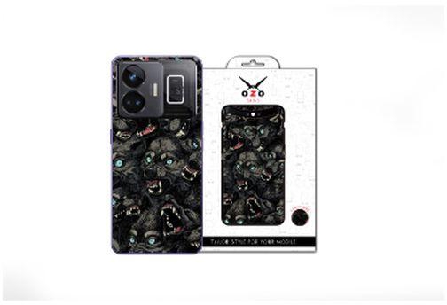 OZO Skins OZO Skins Ruthless Black Wolf (SE127RBW) For Realme GT5