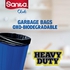 Sanita Club Garbage Bags Biodegradable ,50 Gallons Large 20 Bags- Babystore.ae