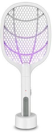 Electric Mosquito Swatter White/Purple