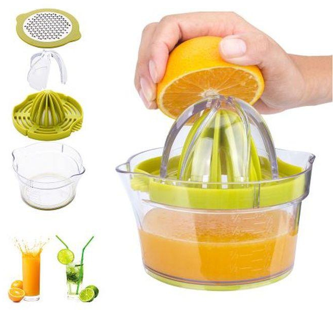 Manual Juicer CitrusLemonOrange Squeezer Grater EggSeparator