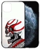 Protective Case Cover For Apple iPhone 12 mini White/Red
