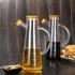 Glass Olive Oil Vinegar Pot Oil Dispenser Jar