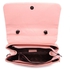 زينيف لندن حقيبة جلد صناعي لل نساء-زهري - حقائب بتصميم الاحزمة
