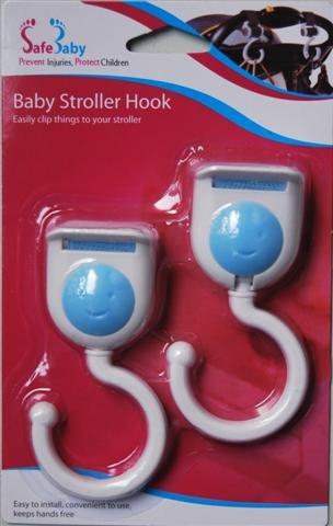 B-Safe Baby Stroller Hook - 2pcs- Babystore.ae