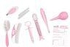 Health And Grooming 11 Piece Kit for Girls - Pink