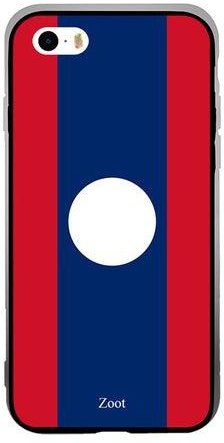 Thermoplastic Polyurethane Protective Case Cover For Apple iPhone SE Laos Flag