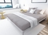 Bed N Home Fitted Bed Sheet Set - 3 Pieces - Light Gray
