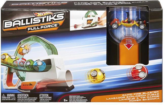 Mattel Hot Wheels Ballistiks Rapid Fire Blaster Playset