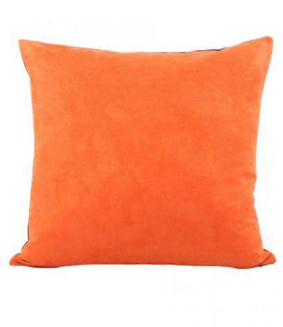Pillow Art By Spikkle Soft Plush Throw Pillow - Orange