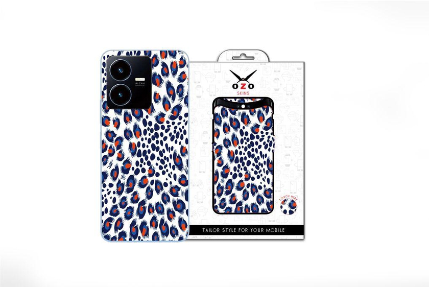 OZO Skins Peacock Feathers Pattern (SE214CGB) For Vivo Y22