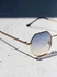 SHEIN SHEIN-Polygon Frame Sunglasses-2822