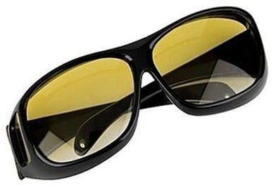 Day And Night Clear Vision Glasses-Yellow