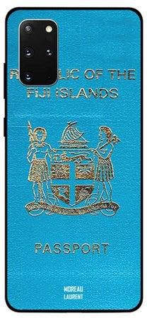 Skin Case Cover -for Samsung Galaxy S20 Plus Fiji Passport نمط جواز سفر فيجي