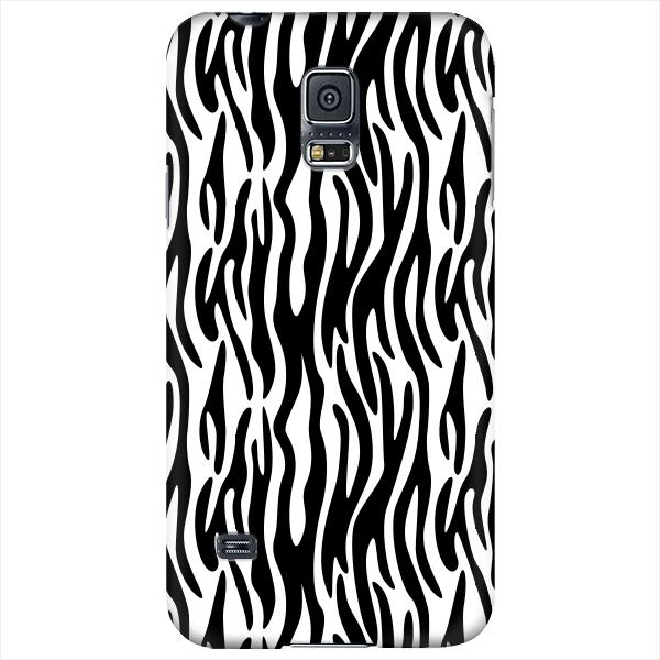 Stylizedd Samsung Galaxy S5 Premium Slim Snap case cover Gloss Finish - Zebra Stripes