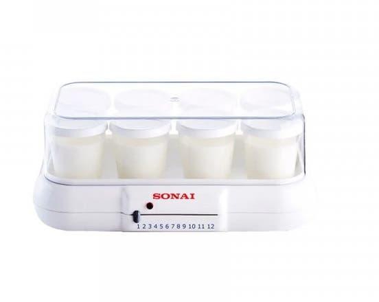 Get Sonai MAr-1008 Yogurt Maker, 10 Watt - White with best offers | Raneen.com