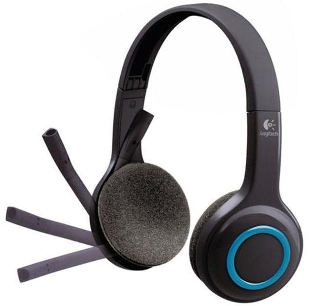 Logitech H600 Wireless Headset, Black [981-000342]