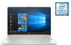 HP 15-DW0008NE Laptop - Core i5 1.6GHz 8GB 1TB+128GB 2GB 15.6inch FHD Natural Silver