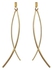 925 Silver Needle Tassel Studded Earrings