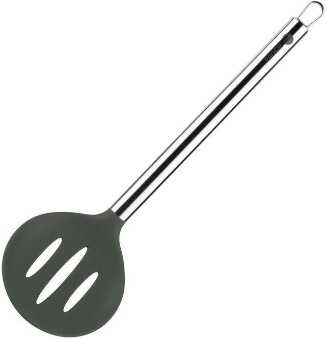 Fagor Silicone SKIMMER SLOTTED SPOON WITH STAINLESS STEEL HAND- Fagor