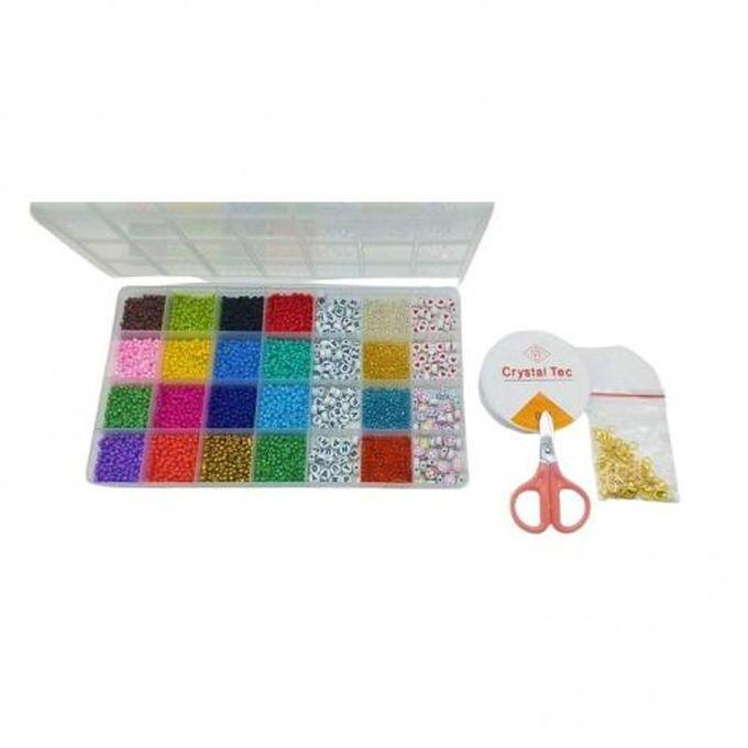 Beads, Alphabets, And Shapes Play Set For Boys And Girls