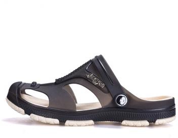 2017 Mens Flip Flops Sandals Rubber Casual Men Shoes Summer Fashion Beach Flip Flop Slippers black 7.5