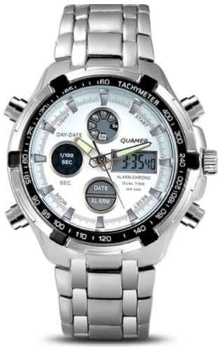 Men's Bracelet Watch - Silver