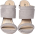 Qupid Heels for Women - Light Grey