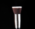 Flat Top Synthetic Hair Bamboo Handle Kabuki Brush Powder Blush Foundation Makeup- Black