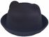Women's Accessories Cashmere Wool Dome Cap Cat Ear Top Hat