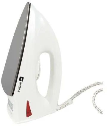 Sayona Dry Iron Box 1200WBeat the creases and look sharp with this dry iron box. This Sayona 1200W Iron Box comes with a stainless steel sole plate and easy to use temperature cont