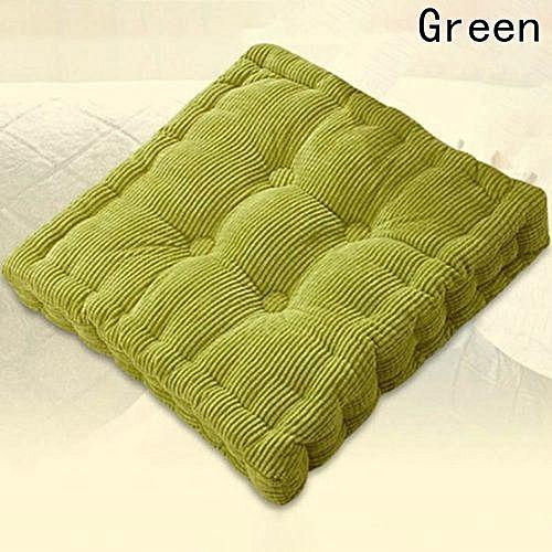Universal Fancyqube New Made USA 3" Thick Corduroy Cushion Pad Seat Chair Patio Car Office- Round/Square