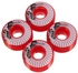 Generic Black 52mm X 31mm Pro Skateboard Wheels Multi Color Sealed White Red
