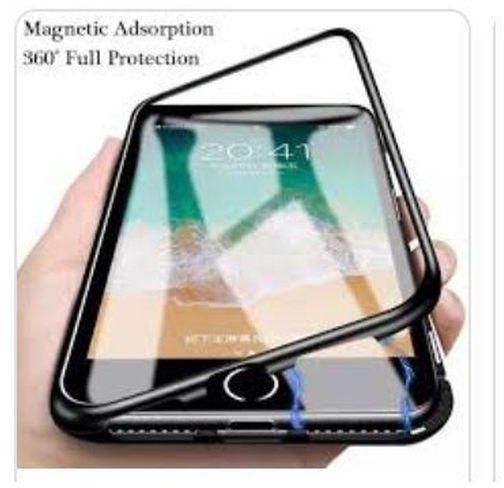 IPhone 6 Plus/6S Plus Magnetic Flip Case- Black