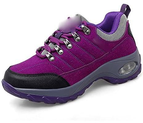 حذاء جري للنساء من تويا، حذاء رياضي بوسادة هوائية من الجلد المقاوم للماء، حذاء رياضي للمشي في الهواء الطلق والركض والتدريب للنساء (اللون: هورتل، مقاس: 7.5)