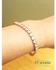 Flowvana Elegant Design 18K White Gold Plated Luxury Cubic Zirconia Tennis Bracelets for Women