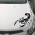 Generic Scorpion Totem Decals Car Stickers Car Styling Vinyl Decal Sticker For Cars Decoration Color:black