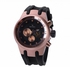 V6 V0200 Male Military Japan Quartz Watch Fashion Sport Watches Rubber Band-Black
