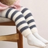 TERRIFI Baby Toddler Leg Warmers, 2 Pairs Stripe Unisex Legwarmers Knee Socks Knee Protector Leg Sleeves Leggings for Boys Girls Fit to 0-5 Years, One size