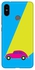 غطاء حماية بتصميم أساسي رفيع ومحكم بلمسة نهائية غير لامعة لهاتف شاومي مي A2 (مي 6X) حشرة زرقاء ريترو