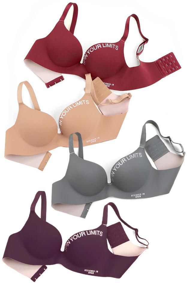 Kime Limits Baby Silky Seamless Push Up Bra [L890] - 3 Size (6 Colors)