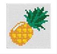 Baby Mosaic Art Pineapple (264pcs. + tool) (5050)