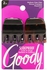 Goody Classics Medium Claw Clips, 2-Pack, Black And Brown Colors, Great For Easily Pulling Up Your Hair, Pain-Free Hair Accessories For Women, Men, Boys And Girls